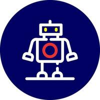 Robot Creative Icon Design vector
