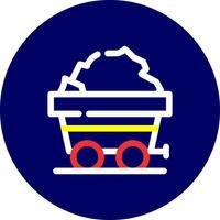 Mining Creative Icon Design vector