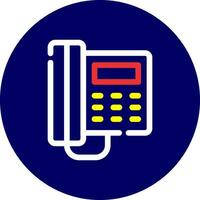 Telephone Creative Icon Design vector