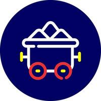 Mining Creative Icon Design vector