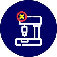 Machine Creative Icon Design vector