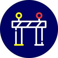 Barrier Creative Icon Design vector
