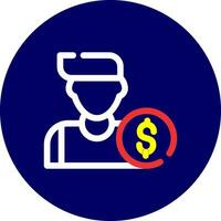Businessman Creative Icon Design vector
