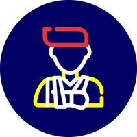 Injury Creative Icon Design vector