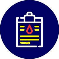 Blood Donor Creative Icon Design vector