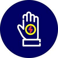 Glove Creative Icon Design vector