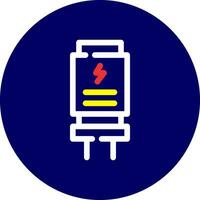 Capacitor Creative Icon Design vector