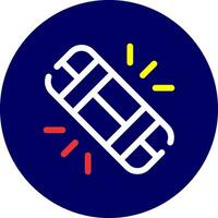 Light Creative Icon Design vector