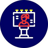 Billboard Creative Icon Design vector