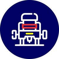 Router Machine Creative Icon Design vector