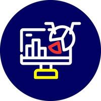 Data Analytics Creative Icon Design vector