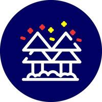 Forest Creative Icon Design vector