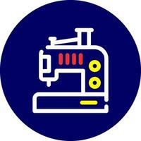 Sewing Machine Creative Icon Design vector