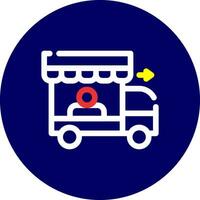 Delivery Creative Icon Design vector