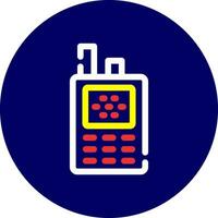 Walkie Talkie Creative Icon Design vector