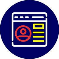 Blog Creative Icon Design vector