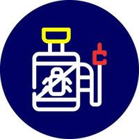 Pesticide Creative Icon Design vector