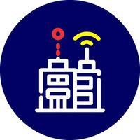 Smart City Creative Icon Design vector