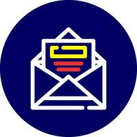 Open Email Creative Icon Design vector