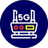 Router Creative Icon Design vector