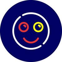 Happiness Creative Icon Design vector