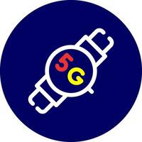 Smart Watch Creative Icon Design vector