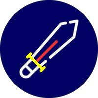 Sword Creative Icon Design vector