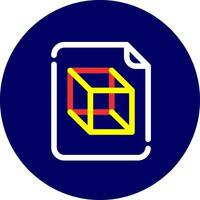 3D Design Creative Icon Design vector