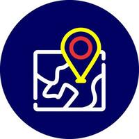 Location Creative Icon Design vector