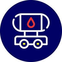 Tanker Creative Icon Design vector