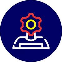 Technical Support Creative Icon Design vector