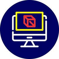 3D Design Creative Icon Design vector