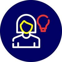 Idea Creative Icon Design vector