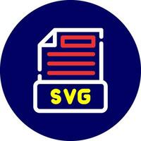 Svg File Creative Icon Design vector