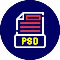 diseño de icono creativo de archivo psd vector