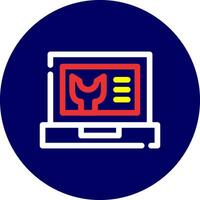 Web Maintenance Creative Icon Design vector