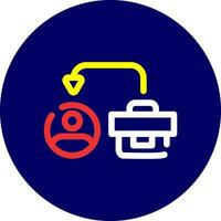 B2C Creative Icon Design vector