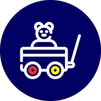 Cart Creative Icon Design vector