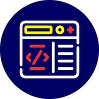 Programming Creative Icon Design vector
