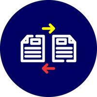 Files Exchange Creative Icon Design vector