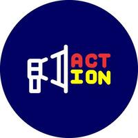 Call To Action Creative Icon Design vector