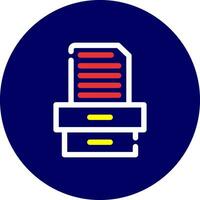 Project Inbox Creative Icon Design vector