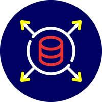 Data Driven Creative Icon Design vector