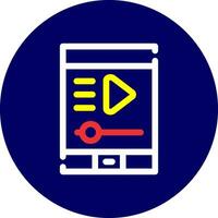 Interactive Content Creative Icon Design vector