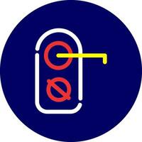 Do Not Disturb Creative Icon Design vector