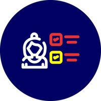 Qualification Creative Icon Design vector