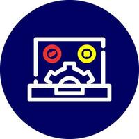 QA Testing Creative Icon Design vector