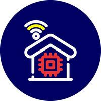 Smart Chip Creative Icon Design vector