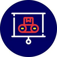 Machine Learning Creative Icon Design vector