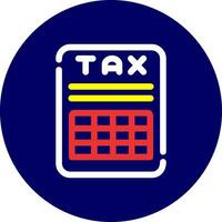 Tax Benefits Creative Icon Design vector